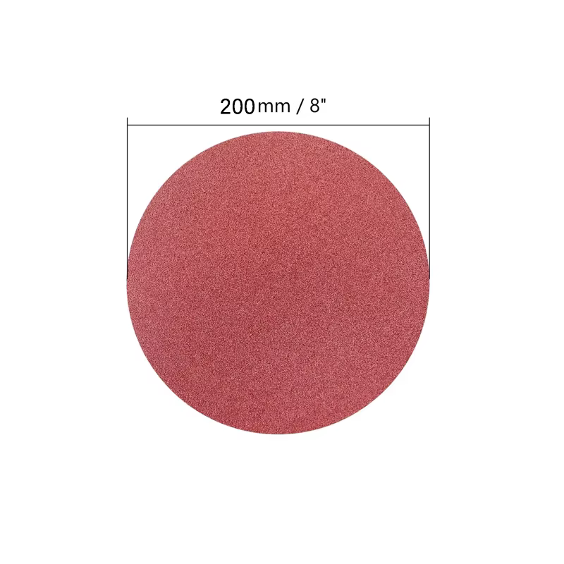 Disques abrasifs PSA 8 pouces 200MM 25 pièces 80-240 # Dos adhésif auto-adhésif en aluminium pour ponceuse orbitale