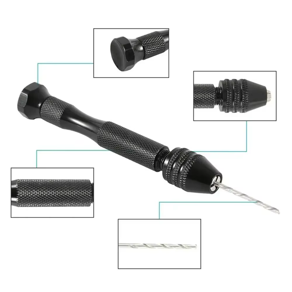 Mini perceuse à main en Micro aluminium avec mandrin sans clé