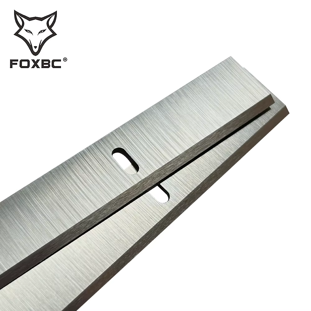 FOXBC 210mm x 16.5mm x 1.5mm lames de raboteuse HSS pour Einhell TH-SP 204