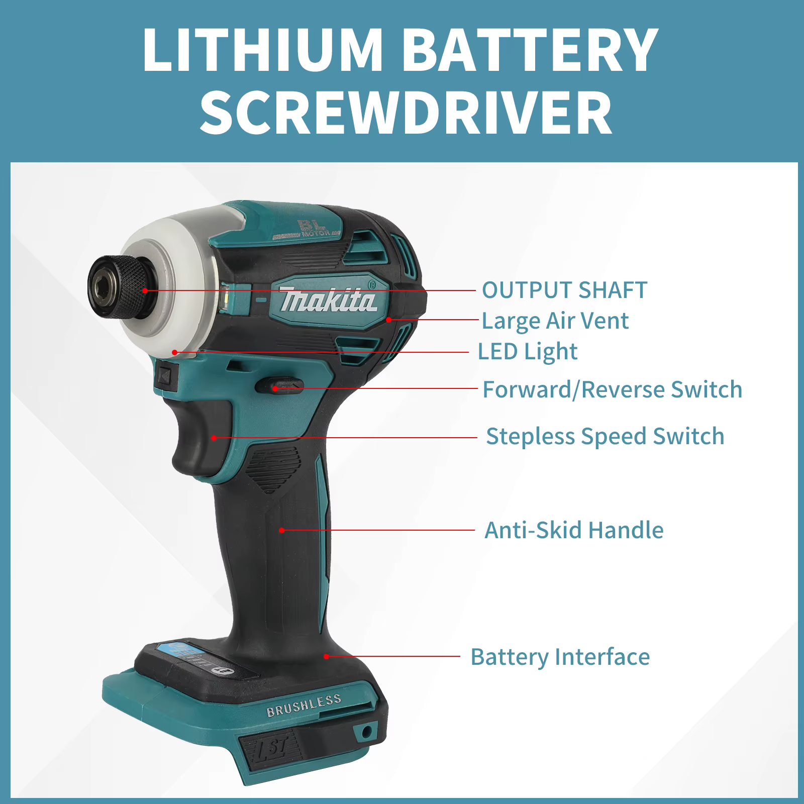 Perceuse sans fil Makita DTD172