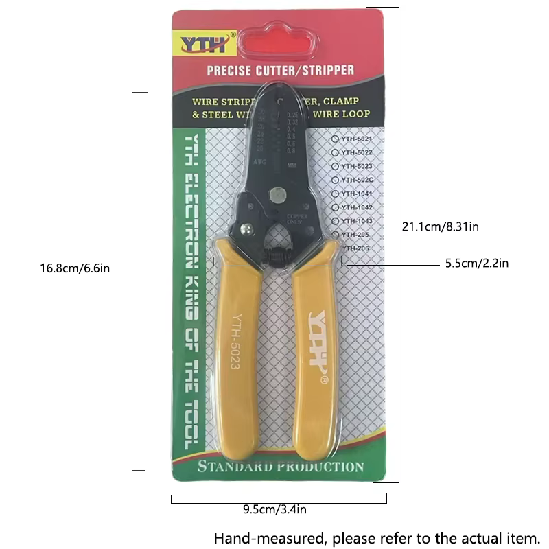 Pince à dénuder les fils multifonctionnelle YTH-5023