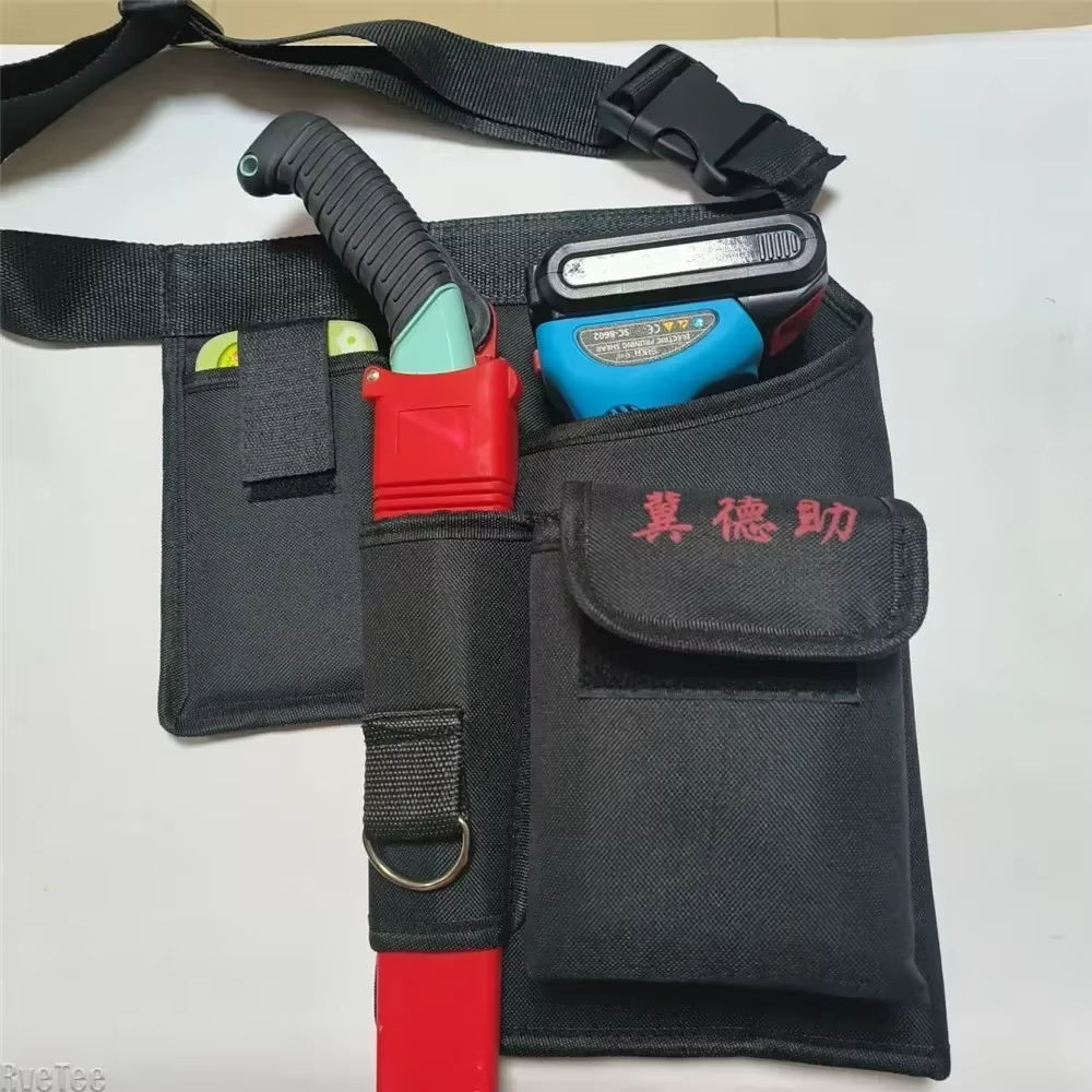 Sac à outils de jardin professionnel – Organisateur de taille avec ceinture, tronçonneuse et support pour téléphone, cadeau parfait pour les hommes
