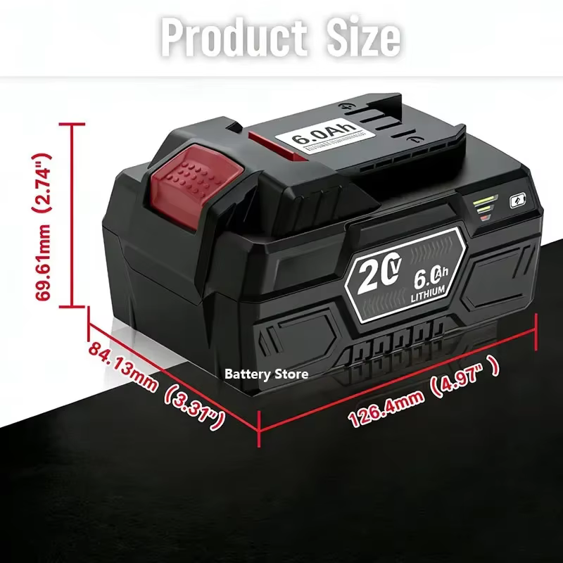 Batterie lithium-ion pour outils électriques Parkside 20V