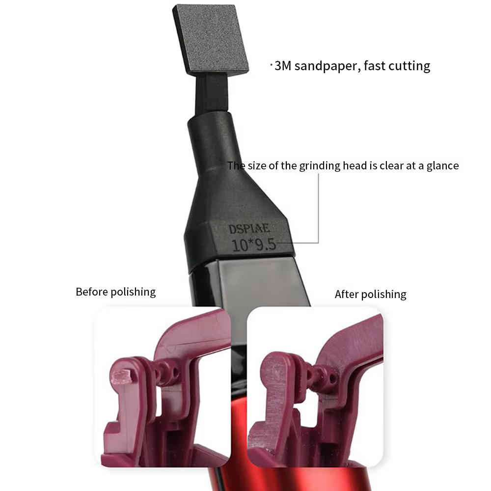 Ponceuse électrique, stylo de meulage pour modèle Mini Machine de ponçage à polir alternative avec trois réglages de