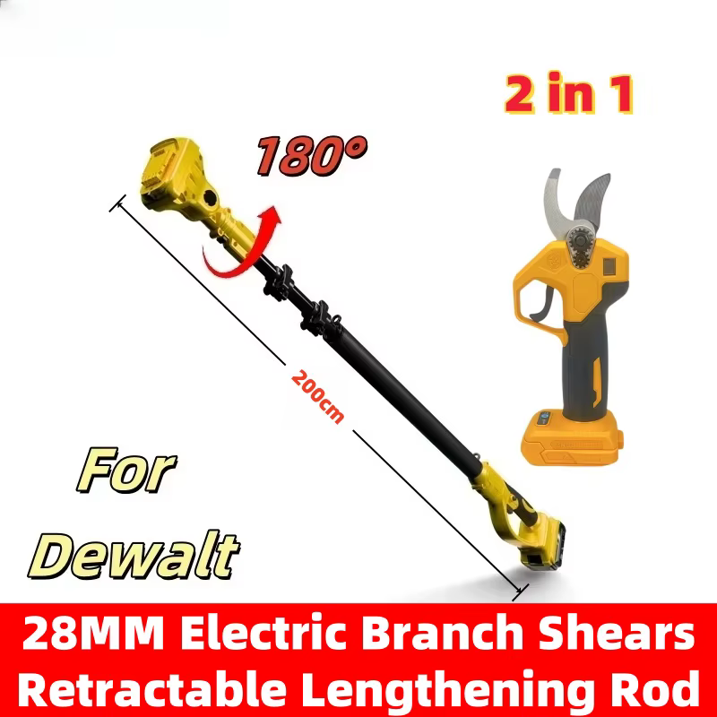 Coupe-branches électrique 28MM – Convient à la batterie DeWalt 20V