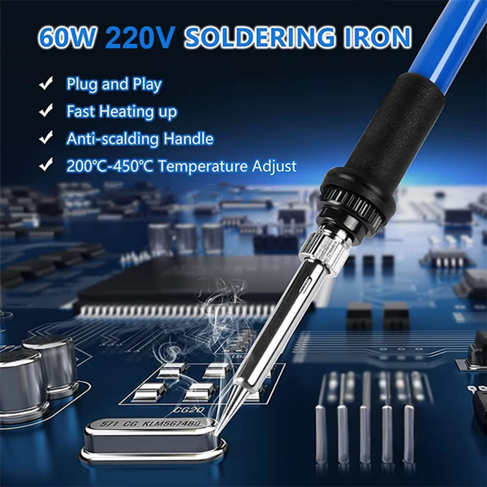 Kit de fer à souder électrique 220V 60W