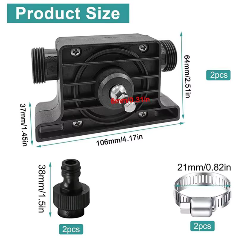 NOUVEAU! Pompe à eau pour perceuse électrique manuelle