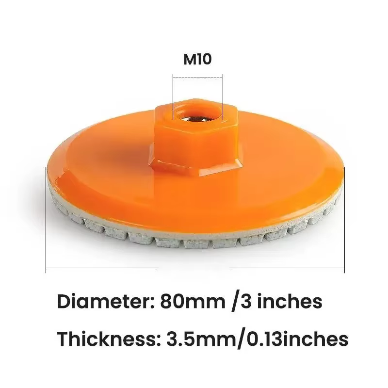 1 pièce Disque de polissage et de finition 80 mm pour carrelage céramique