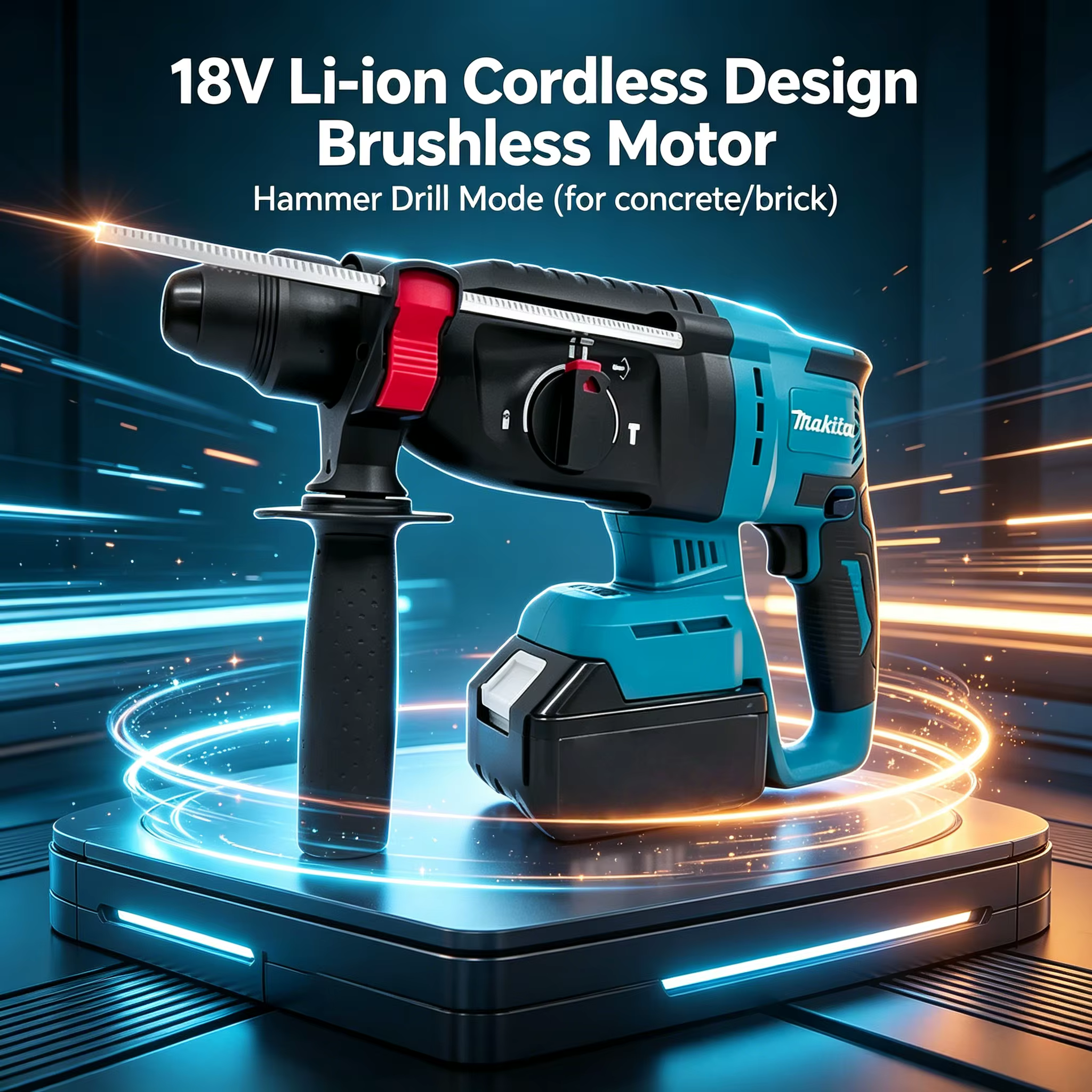 Marteau perforateur sans fil Makita 26 mm