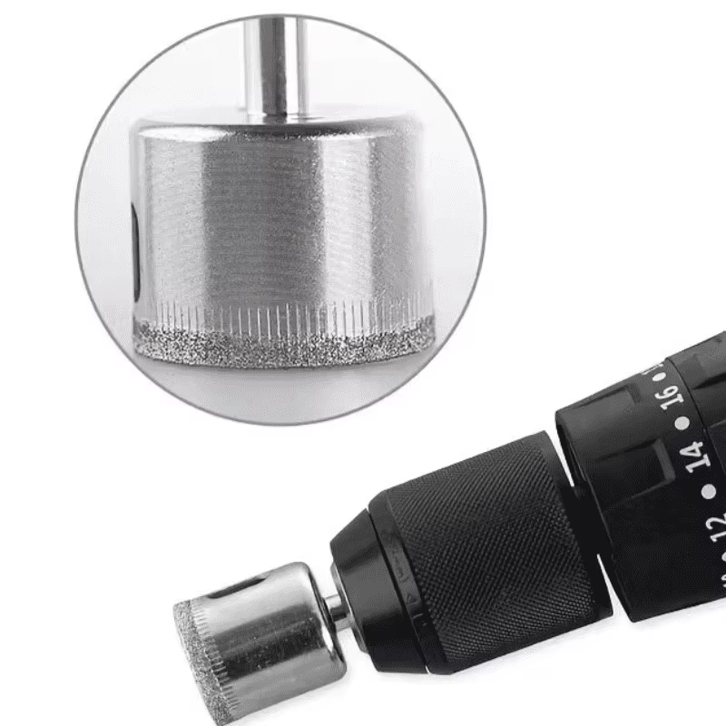 Lot de 15 ou 10 forets diamantés de 6 mm à 50 mm pour carrelage
