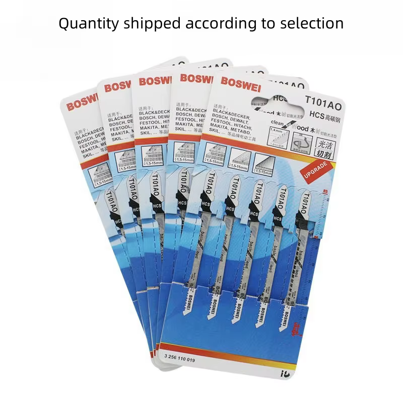 Lot de 25 lames de scie sauteuse à tige en T HCS T101AO