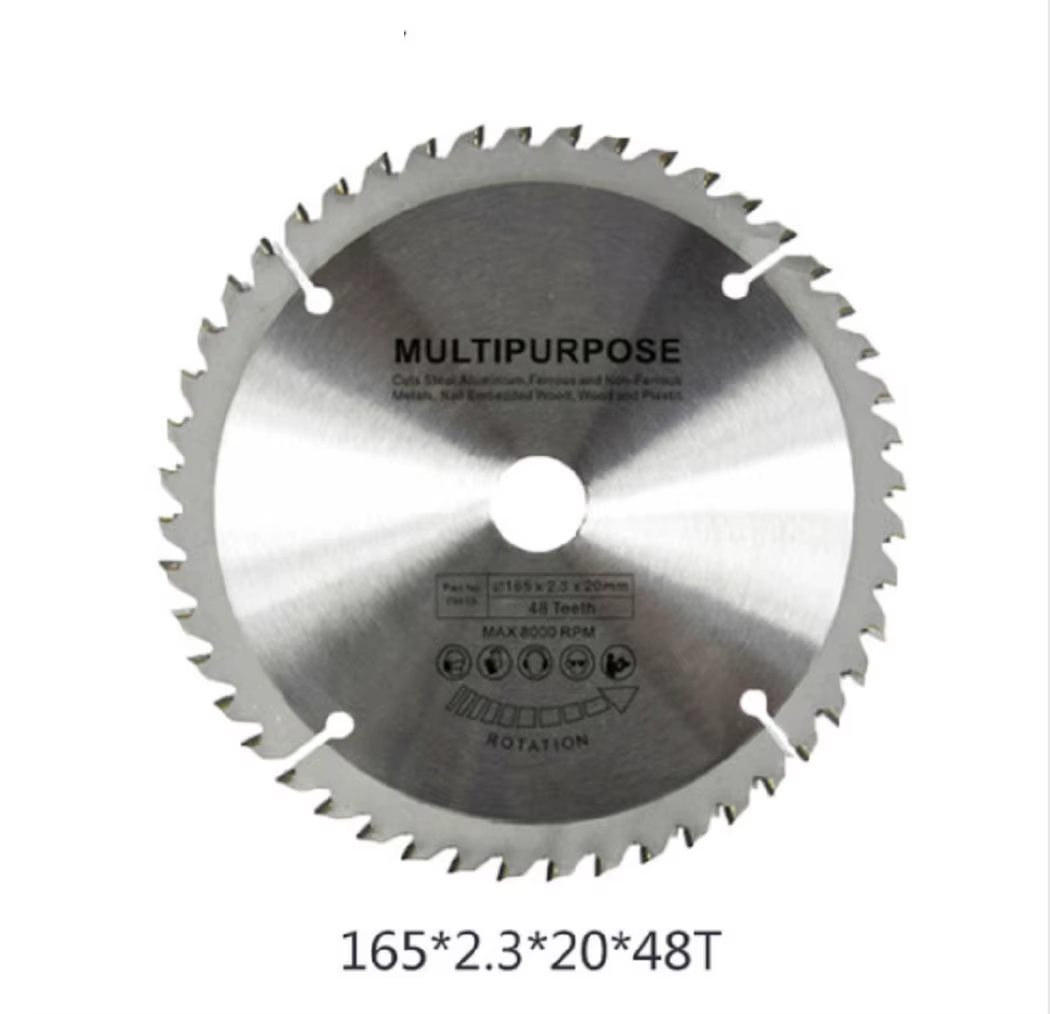 Lame de scie circulaire en carbure pour disque de coupe en aluminium
