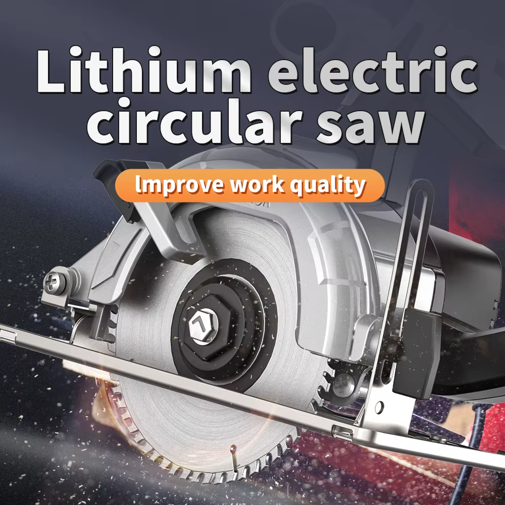 Scie circulaire électrique de 5 pouces avec moteur sans balais