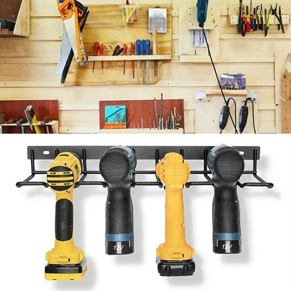 Support de rangement pour outils électriques à main en fer