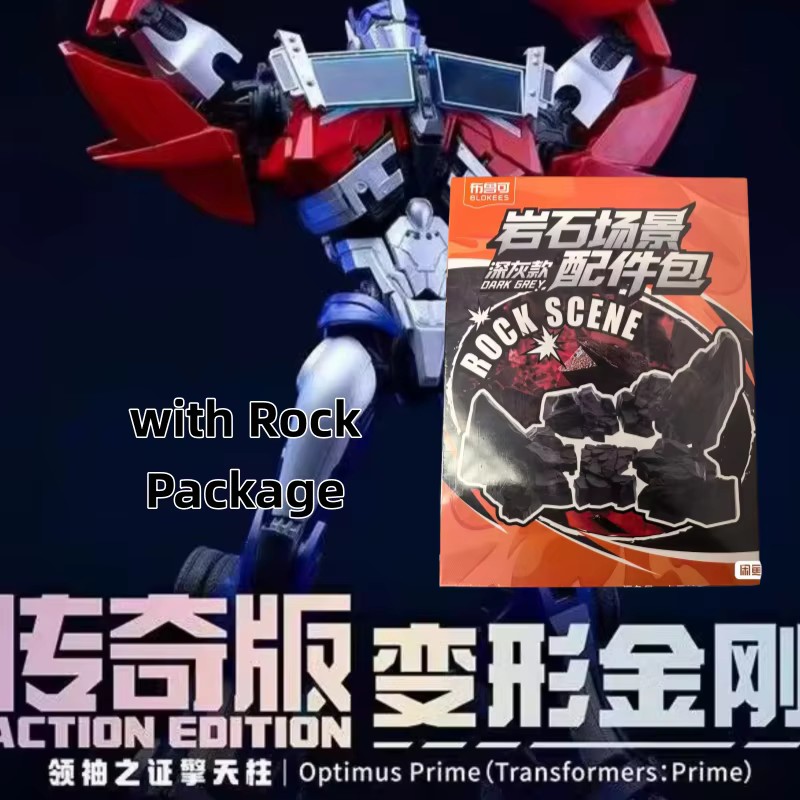 En stock, figurines d'action Transformers Prime Edition Optimus Prime Orion Pax de Blokees, modèle assemblé, collection de jouets