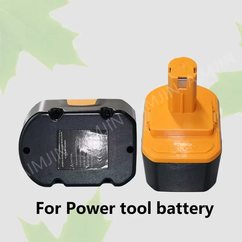 Batterie de remplacement 14.4V 4.8/6.8/9.8Ah NI-laissée Convient pour RYOBI 1400652 1400670 1400652B 1400143 RY-1204