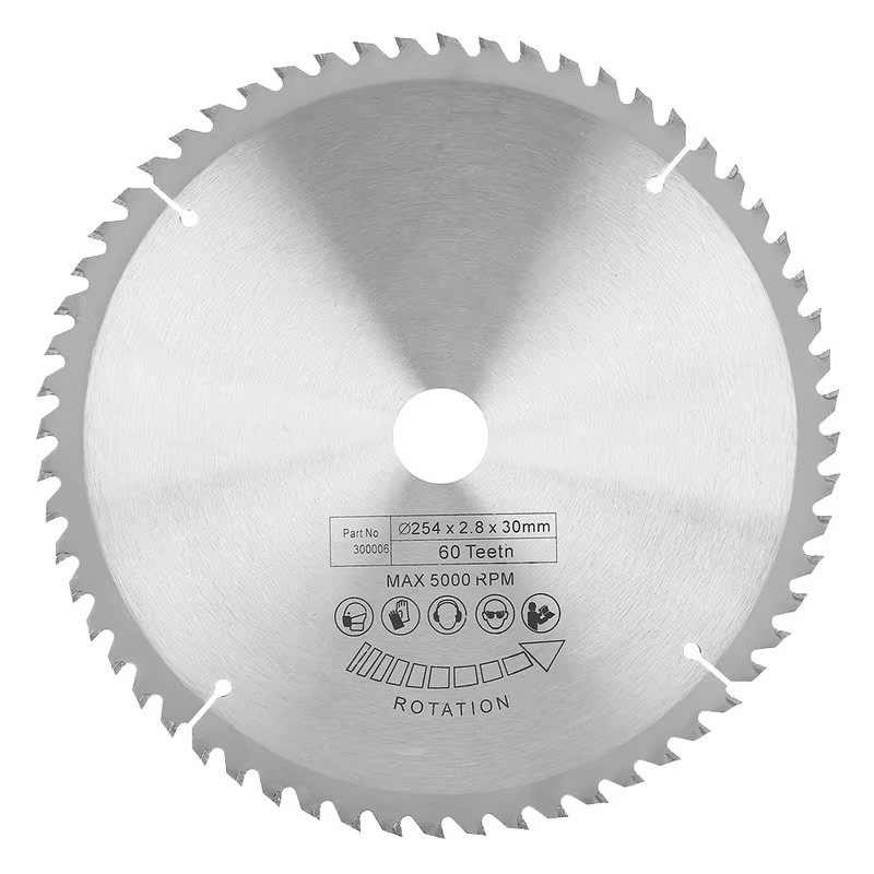 Disque de coupe circulaire en carbure TCT pour le métal