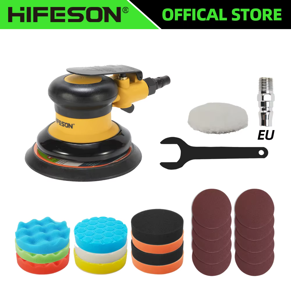 HIFESON ponceuse orbitale pneumatique meuleuse d'air