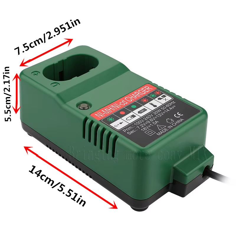 Chargeur de batterie de remplacement pour perceuse sans fil Hitachi EB1214S 12V EB1220BL EB1212S EB1222HL Ni-Cd/Ni-Mh