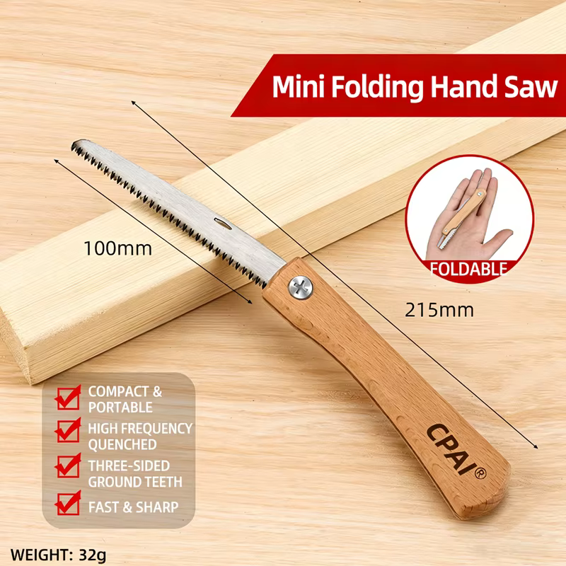 Mini scie à main pour le bois