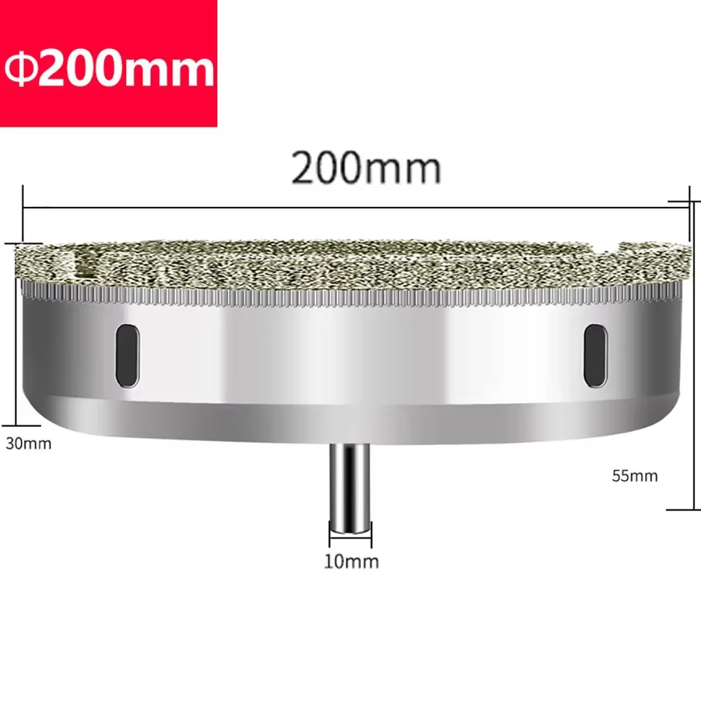 1 pièces scie cloche diamant 3-200mm foret
