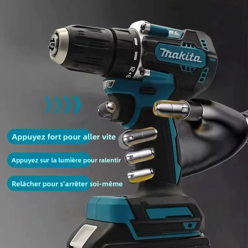 Makita 100% Original DDF487 Perceuse-visseuse sans fil 18V