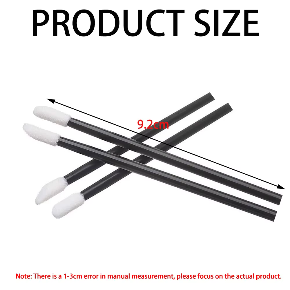100 pièces brosse à lèvres brosse d'extension de cils pinceaux de maquillage pour Extension de cils applicateur de Mascara baguettes de rouge à lèvres outils cosmétiques