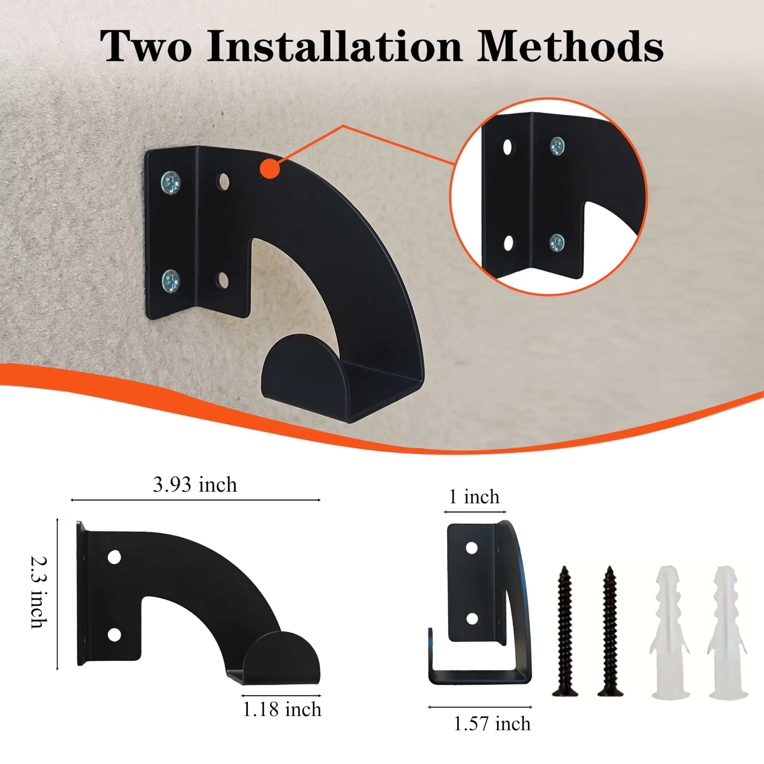 Support mural multifonctionnel robuste pour outils d'atelier