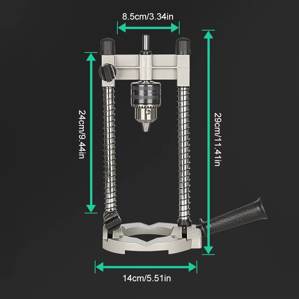 Support de perceuse de précision avec angle réglable