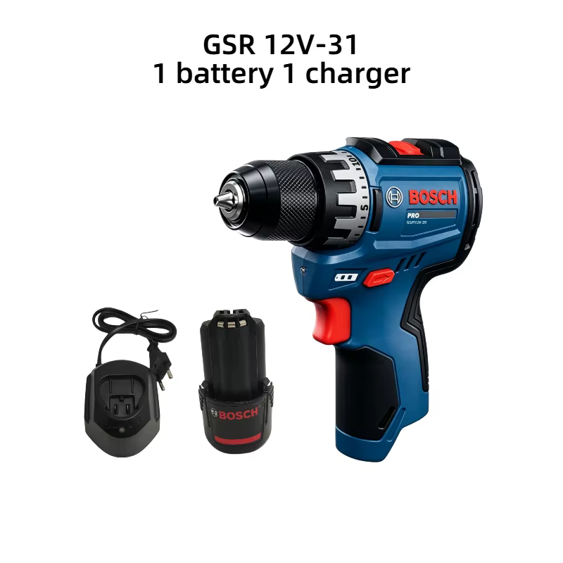 Perceuse-visseuse sans fil professionnelle BOSCH GSR 12V-31 2-en-1