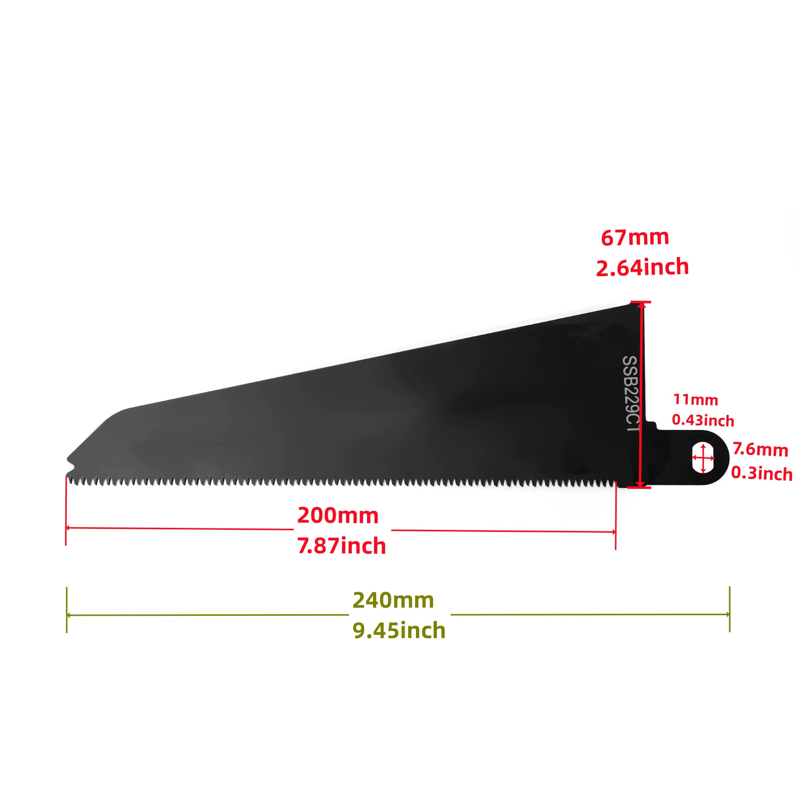 Lames de scie alternative SSB229CT