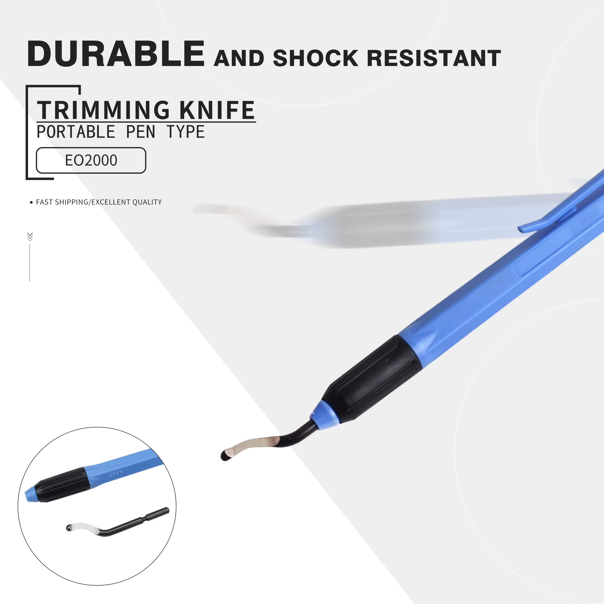NOGA couteau de coupe portable type stylo