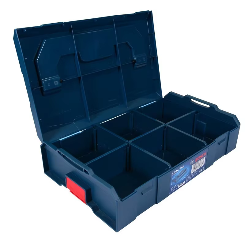 BOSCH l-boxx 1600A007SF Mini mallette de rangement pièces durables anti-choc embouts de vis accessoires boîte à outils