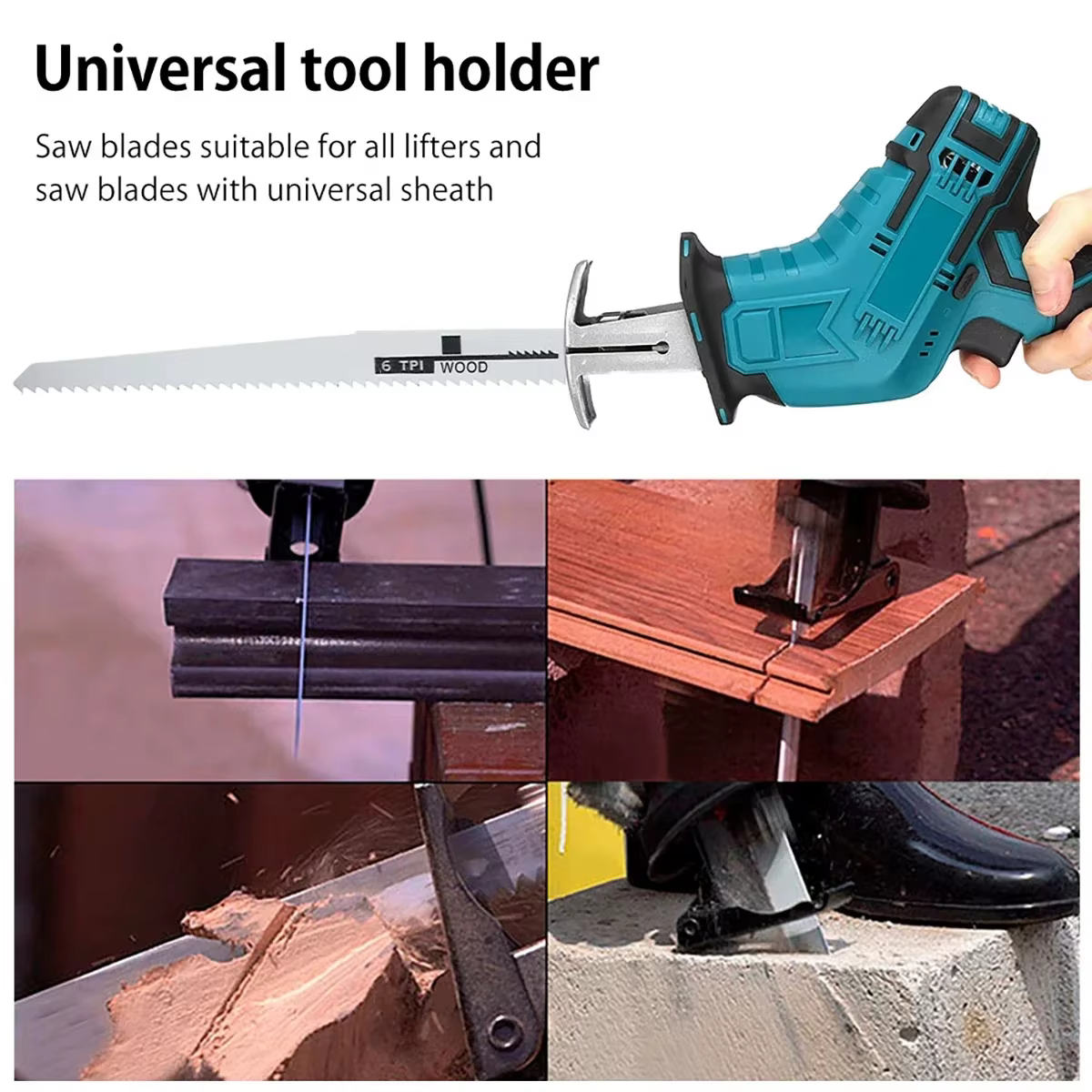 10 lames de scie alternative multi-usages pour bois