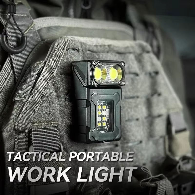 Lampe de poche LED multifonctionnelle à Angle réglable