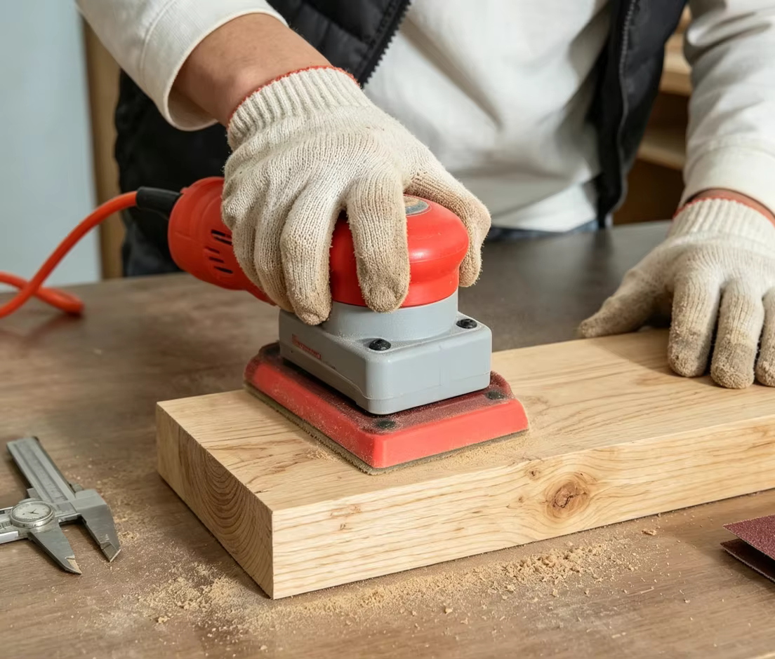 Ponceuse pneumatique vibrante compacte pour ponçage à sec