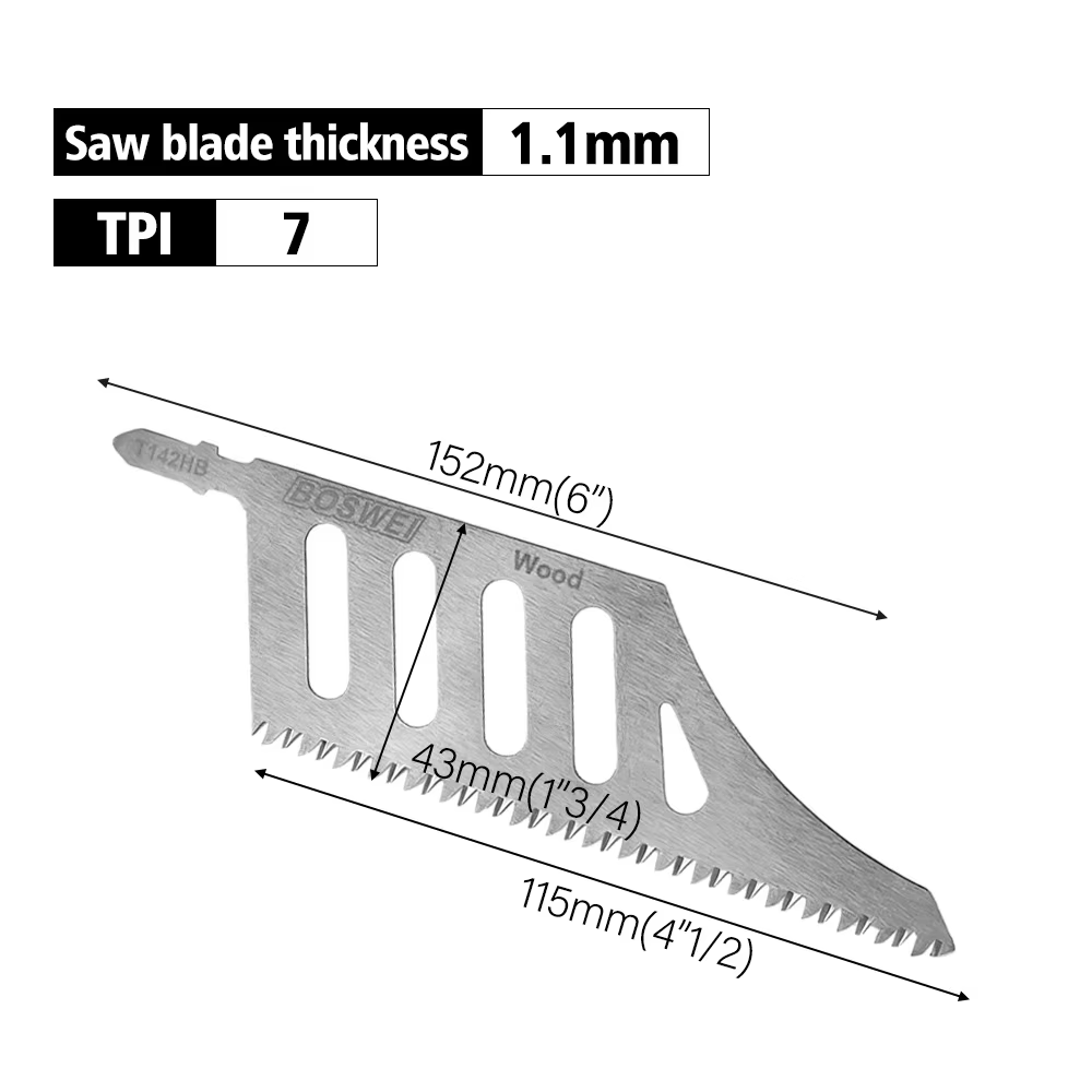 Lames de scie sauteuse en acier inoxydable