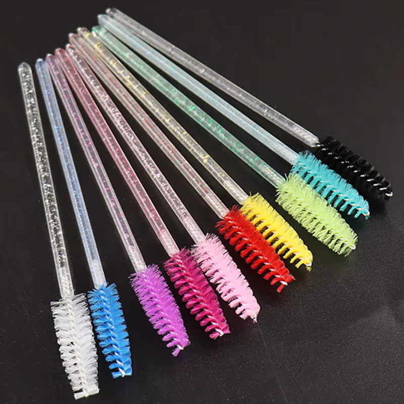 Brosses à Cils en Forme de Poulet, Outils d'Extension, Brosses à Mascara, Applicateur, Bobines, Cosmétique, 50 Pièces