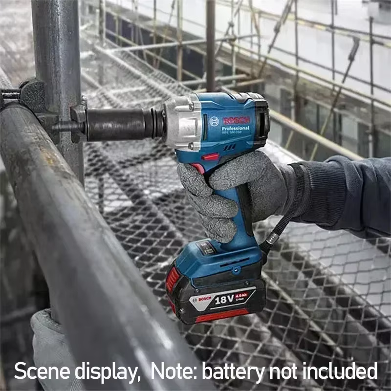 BOSCH GDS 18V-350 clé à chocs sans fil réglage à 3 vitesses pilote d'impact 350Nm couple clé électrique outils électriques GDS18V-350
