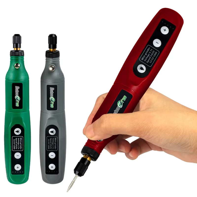 Mini perceuse électrique USB sans fil avec lumière LED