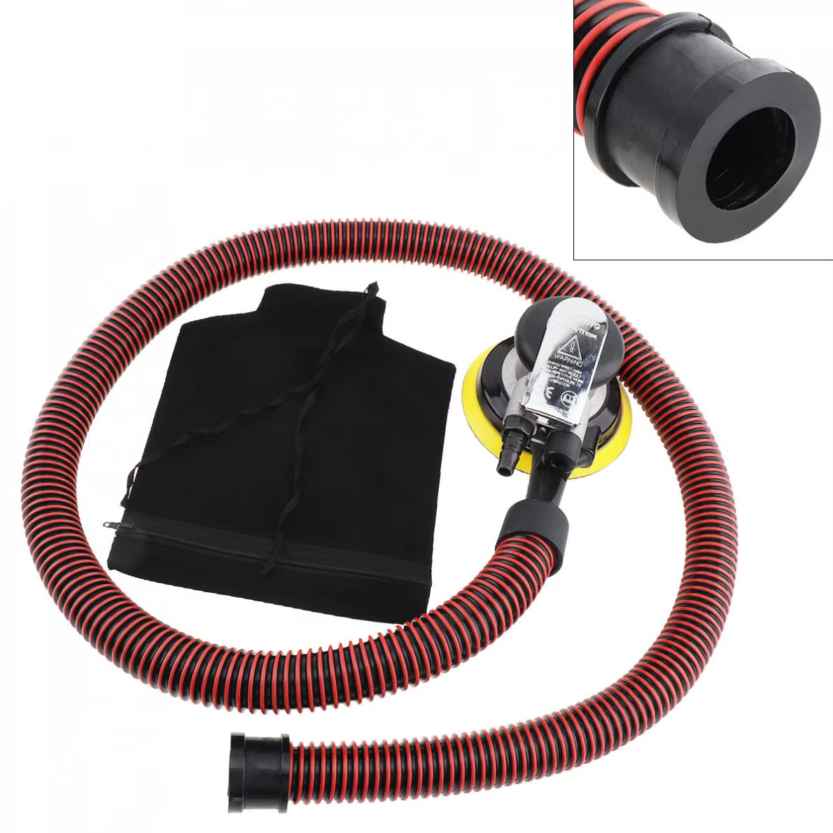 Ponceuse Pneumatique Sous Vide de 5 Pouces