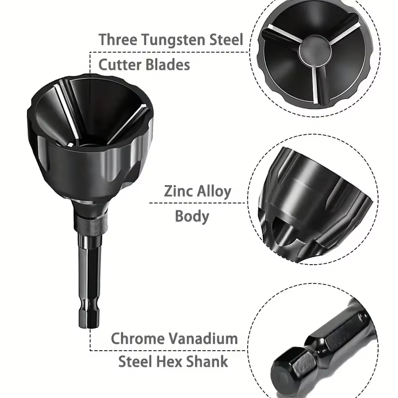 Couteau à chanfreinage cylindrique