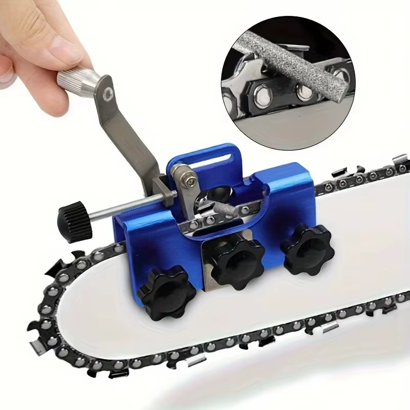 Lyr 1 pièce Affûteur de chaîne de tronçonneuse portable électrique