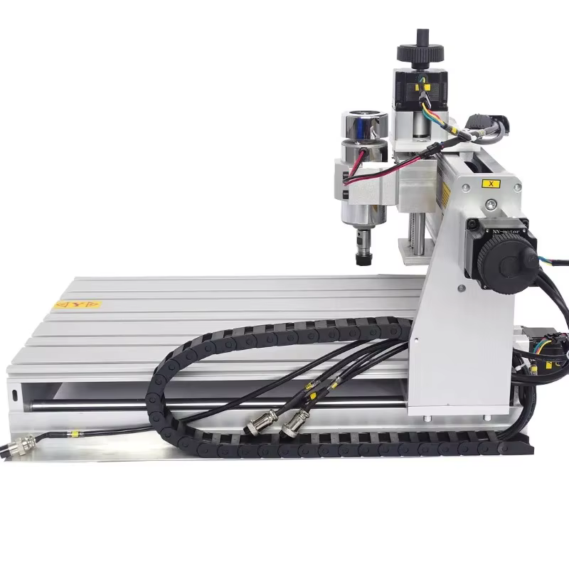 Mini-machine CNC pour le travail du bois avec fonction rotative MACH3. CNC3020