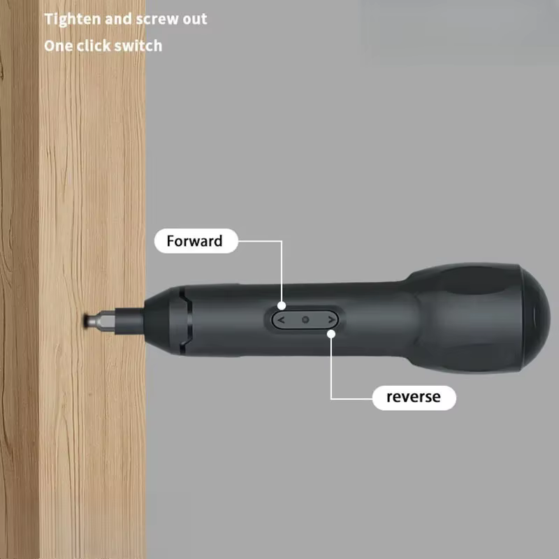 Kit de tournevis électrique sans fil Xiaomi – Rechargeable 3.6V Auto/Manuel double Mode avec 12 embouts pour l'électronique de précision/Auto R