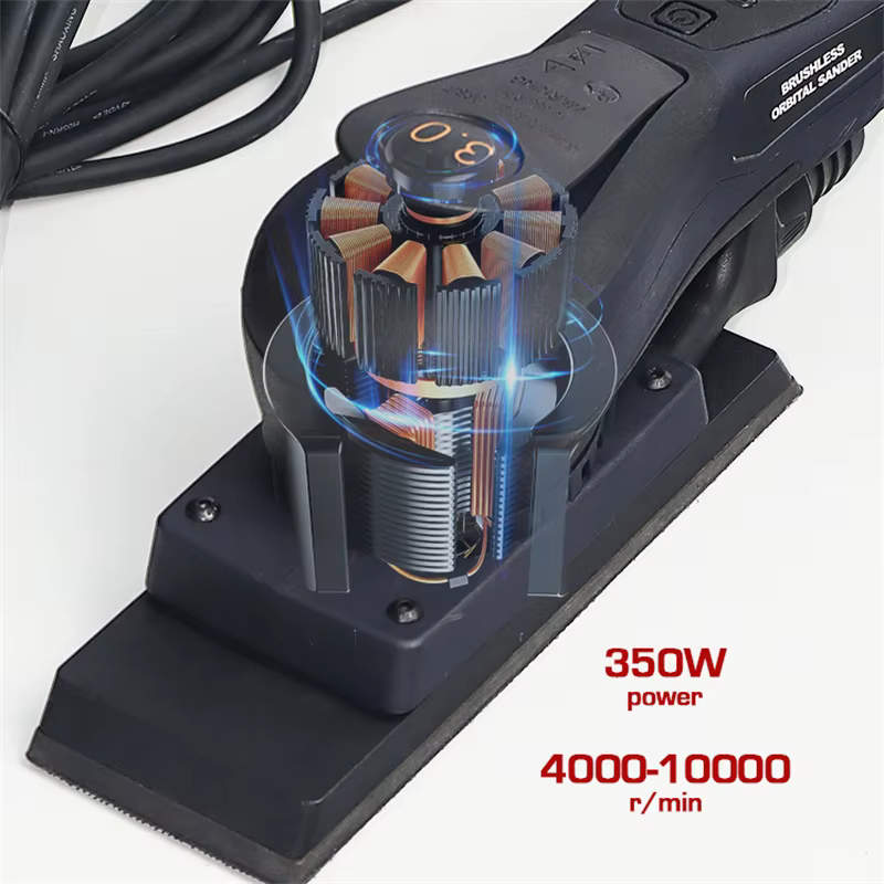 Ponceuse orbitale électrique sans balais 350W