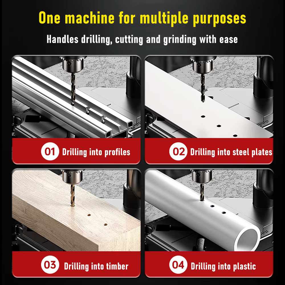 Support de perceuse réglable pour perceuse électrique
