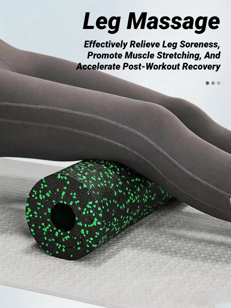 Rouleau en mousse pour exercices, portable, haute densité, creux, multifonctionnel, pour musculation et fitness