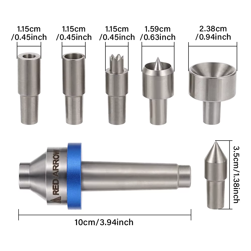 Centre vivant Interchangeable pour le travail du bois