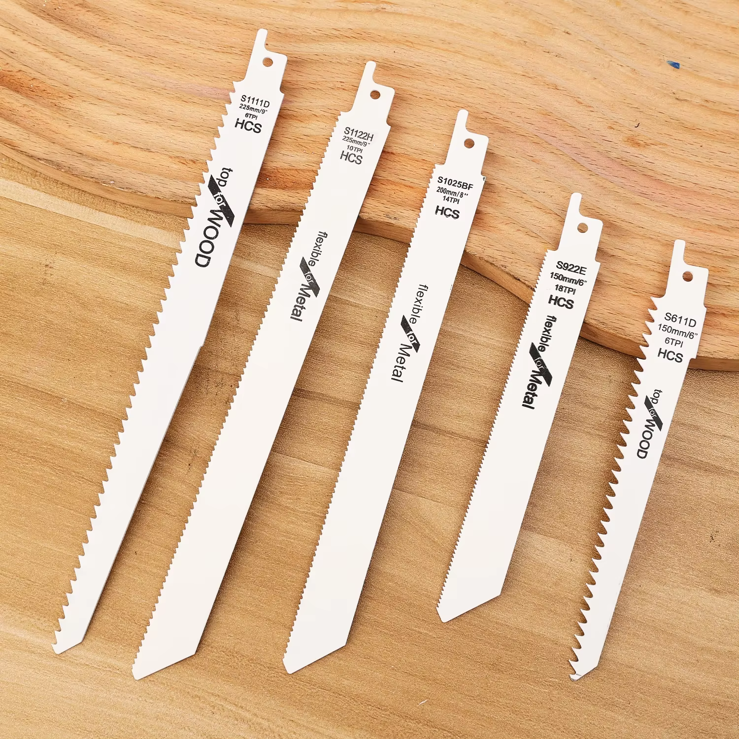 Lames de scie alternative pour bois et métal